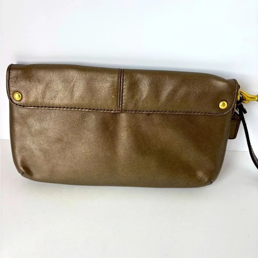 Coach ‘Ashley’ Metallic Women's Clutch